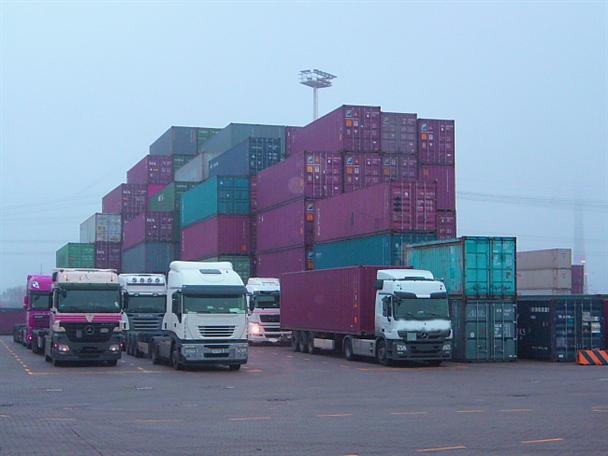 transport von containernpg